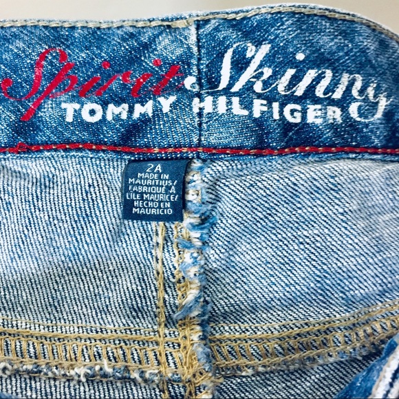 Tommy Hilfiger Spirit Skinny Mid-Rise Jeans SZ 2 - Picture 5 of 6